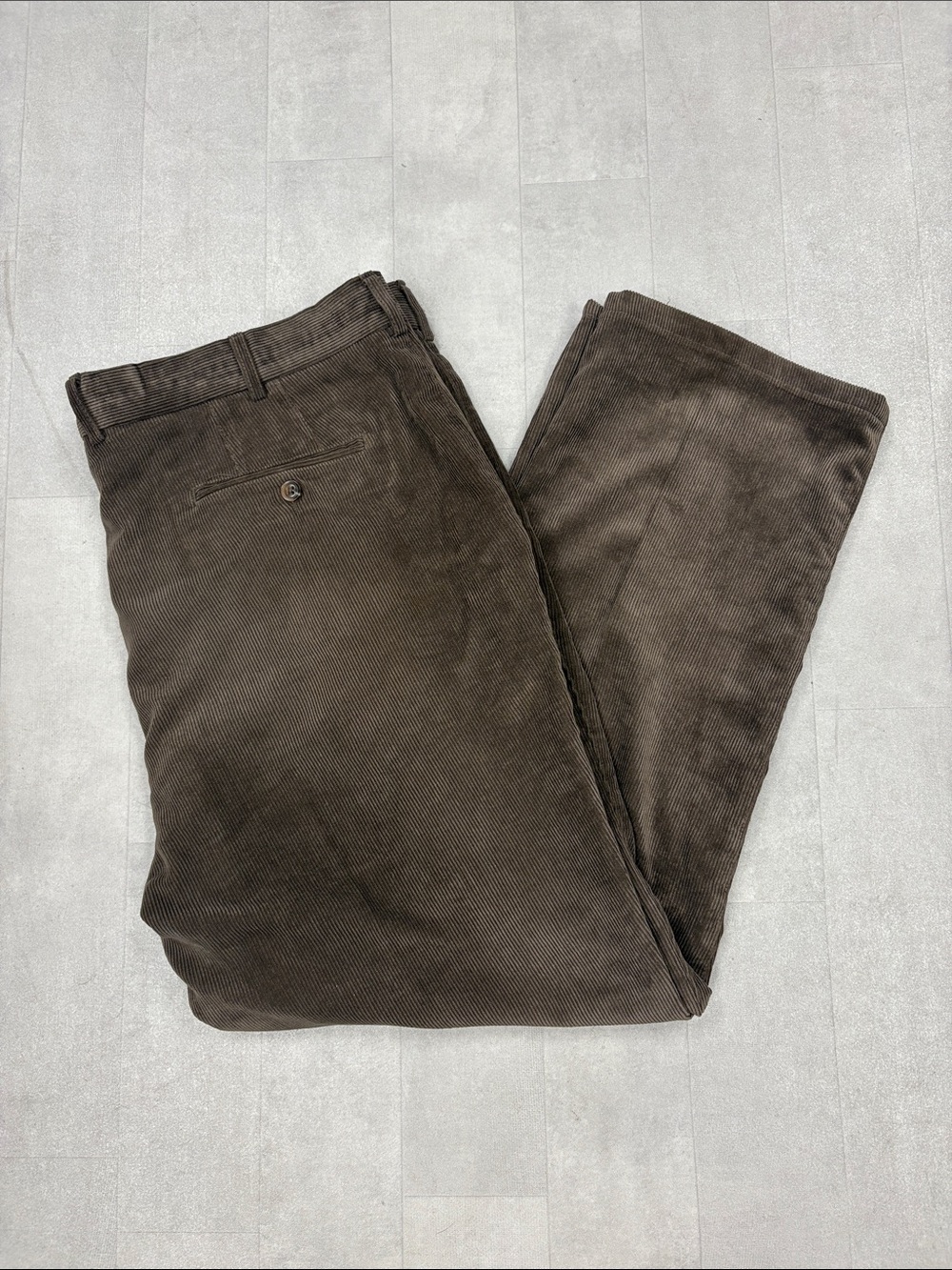 Peter Millar Brown Corduroy Dress Pants - 40x30